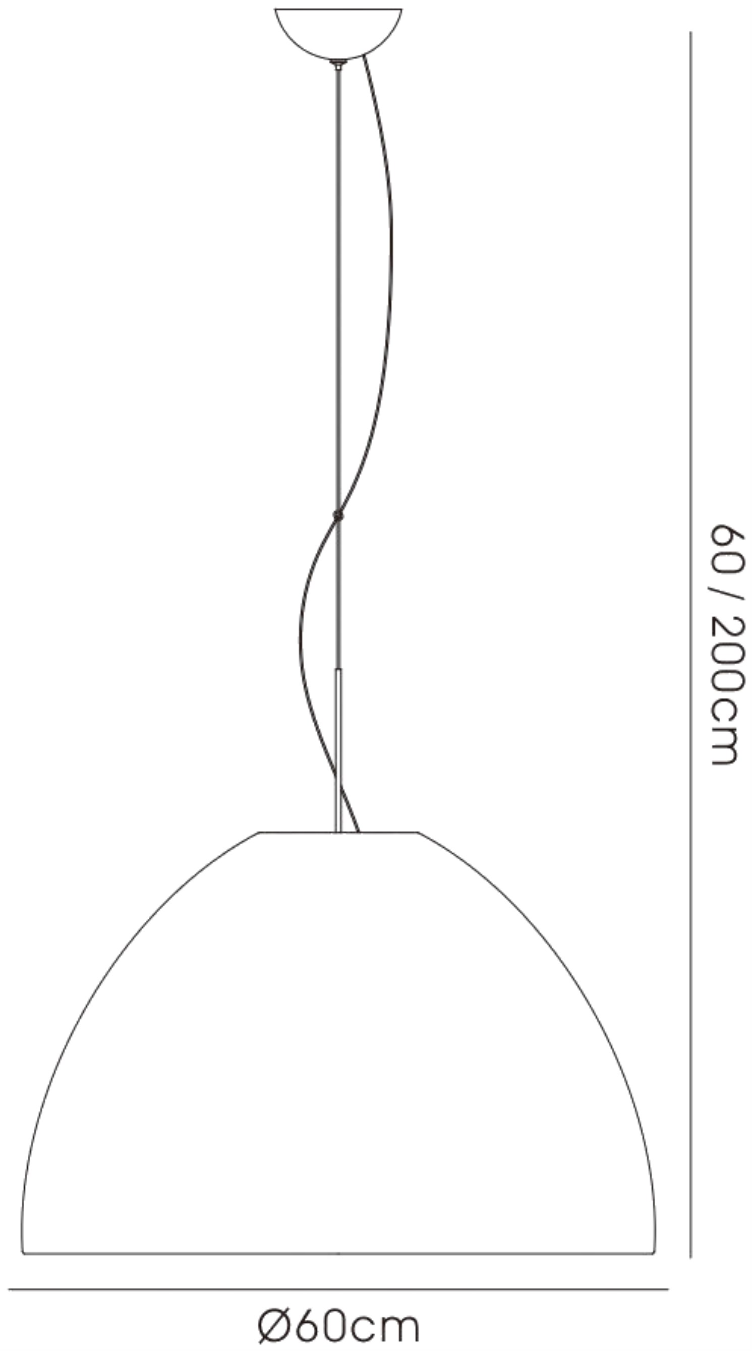 Domo Ceiling Lights Diyas Single Pendant